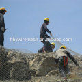 Rock fall protection fencing slop protect netting